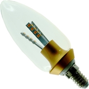 LED Kirkekerte 4W E14 dæmpbar 2700 kelvin